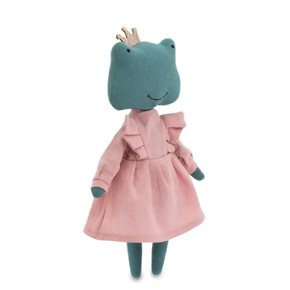 Muñeco Fiona (La rana) vestido rosa 2.webp