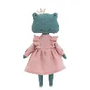 Muñeco Fiona (La rana) vestido rosa