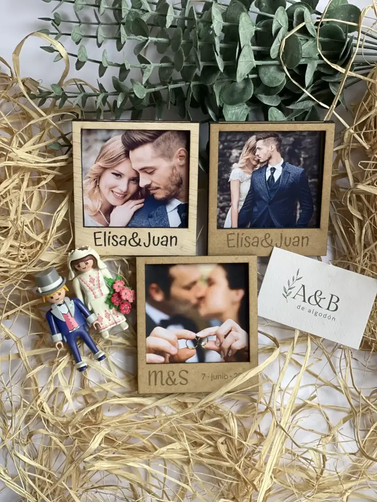 Marco Polaroid (Boda) (DM, Sin decorar, Sin nombre, Nada, Nada)