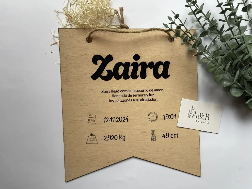 Natalicio personalizado (Sin decorar)