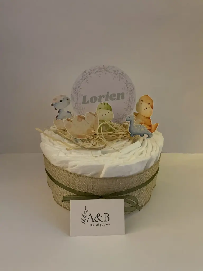 Dulce Bienvenida - Tarta de pañales