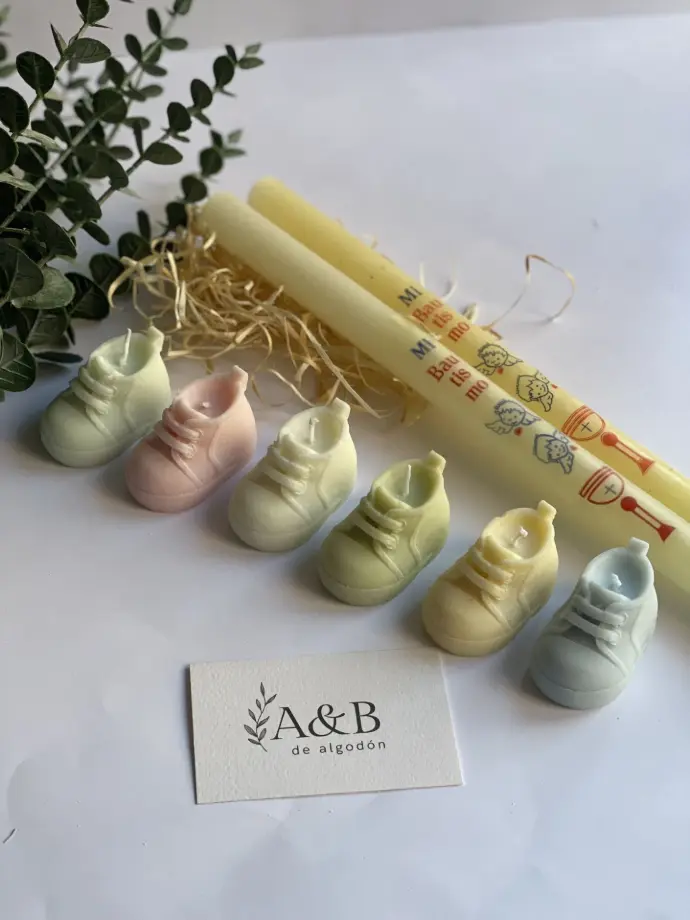 Vela Zapatilla (Amarillo, Nada)