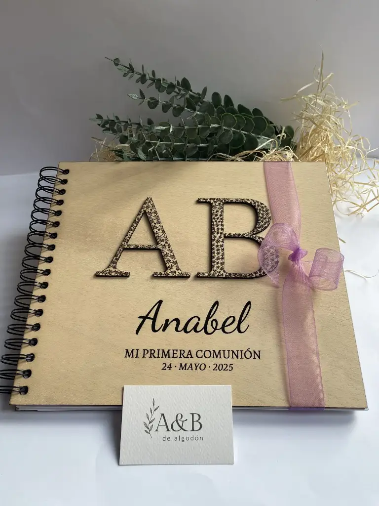 Libro de Recuerdos o Firmas (Comunión)